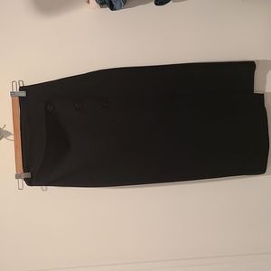 Babaton, black, size 4 pencil skirt